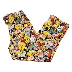 [Nickelodeon] Drawstring 90's Cartoon Pajamas - Size L